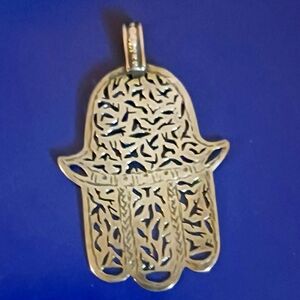Vintage Silver Hamsa